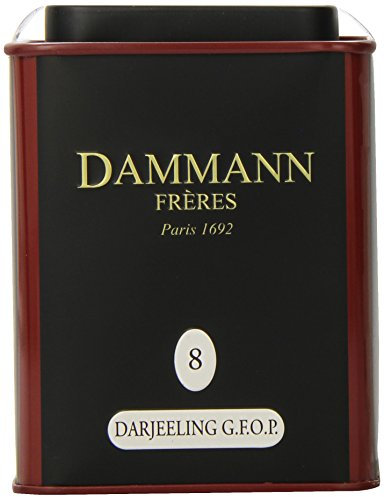 Thé Darjeeling G F O P n°8 - Thé Noir d'Inde - Dammann Frères 100g