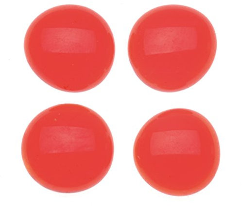 GLOREX Glasnuggets 200 g, 20 mm, Glas, Rot, 4.5 x 6 x 12 cm