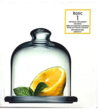 Pasabahce Basic 98397 Cloche avec plaque en verre pour conservation des aliments