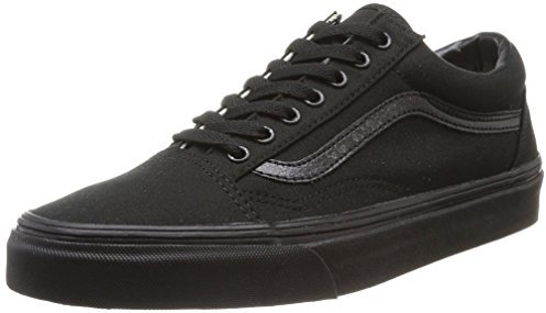 Vans Old Skool, VW9TENR, Unisex-Erwachsene Sneakers, Schwarz (blk/blk), 30 EU