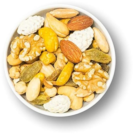 1001 Frucht Studentenfutter Oriental 250 g I Nüsse Mix mit Walnuss Mandeln gesalzen Haselnüsse Erdnuss ohne Salz Kichererbsen Cashew gesalzen Sultaninen Cashew Curry Mandeln mit Zucker