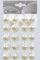 270cm Perlengirlande 2cm Perlenkette creme champagner Christbaumschmuck Weihnachtsschmuck 20mm