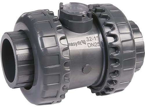 Clapet anti-retour PVC pression noir - diamètre 40 mm - Girpi