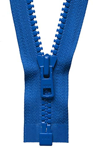 YKK Open Ended Zip, No. 918 Bright Blue, 51 cm Length