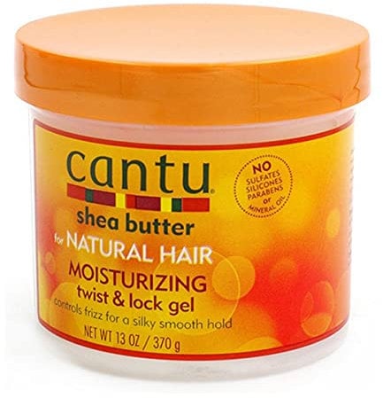 Cantu Shea Butter For Natural Hair Moisturizing Twist & Lock Gel *Control Frizz For A Silky Smooth Hold 370g