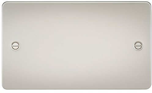 Knightsbridge FP8360PL FP8360 FPAV8360PL Flat 2G Blanking Plate-Pearl