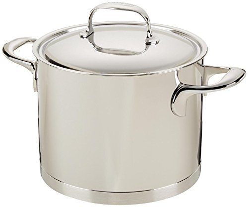 demeyere Kitchen Acessory, Edelstahl, Silber, 20 cm Durchmesser 16 cm Hoch