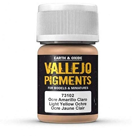 Vallejo 30 ml Pigments - Light Yellow Ocre