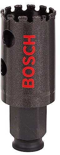 Bosch Professional 1x Diamant-Lochsäge Diamond for Hard Ceramics (für Fliesen, Stein, Ø 29 mm, Zubehör für Schlagbohrer)