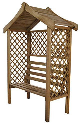 Forest Garden Forest Parisienne Arbour, Pressure Treated, 6'10 x 5'