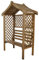 Forest Garden Forest Parisienne Arbour, Pressure Treated, 6'10 x 5'