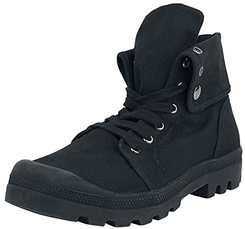 Brandit Military Canvasboot High Unisex Stivali Nero