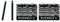 Waterman S0110850 - 2 Etuis mit 8 Großraum-Tintenpatronen schwarz, Tinte löschbar (2er Pack schwarz)