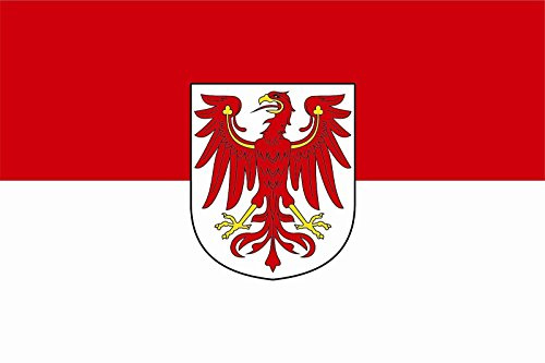 U24 Fahne Flagge Brandenburg Bootsflagge Premiumqualität 20 x 30 cm