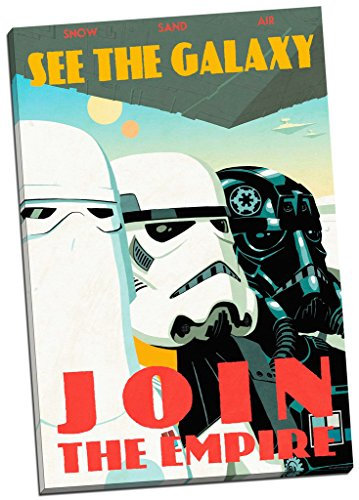 Star Wars Storm Troopers Propaganda Leinwanddruck Bild Wall Art Großer 76,2 x 50,8 cm