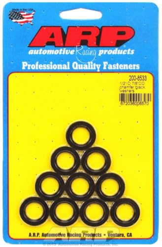 ARP 2008533 10-Pack Of Special Purpose Washers, 1/2 Inside Diameter, 7/8 Outside Diameter, .120 Thick