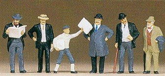 Preiser 1/87 th – pr12133 – Modelleisenbahnen – Auf den Quai 1900