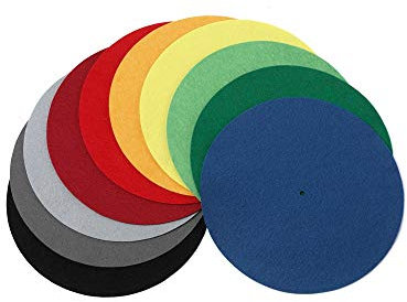 Pro-Ject Felt Mat Debut 280mm Dunkelrot