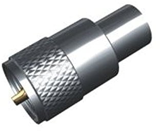Pro Trucker Reducerless PL-259 Connector For CB Radio Coaxial Cable Includes UG-175 Reducer for RG58 Coax