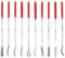 YATO YT-6145 10-teiliges Diamant-Feilen-Set, 3 x 140 x 25 mm