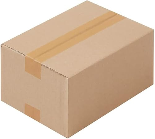 BB-Verpackungen 25x Faltkartons 200x150x90mm 1-wellig braun (25 Stück)| Kleiner Versandkarton, ideal als Warensendung, DHL Päckchen M, GLS/DPD XS-Paket