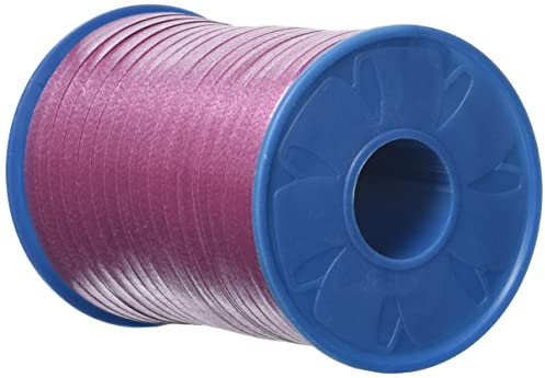 C.E. PATTBERG Geschenkband altrosa, 500 Meter Ringelband 5 mm zum Basteln, Dekorieren & Verpacken von Geschenken zu jedem Anlass