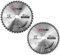 2 x Saxton TCT Circular Wood Saw Blade 300mm x 30mm 40 & 60T for Bosch, Makita etc Fits 305mm Saws