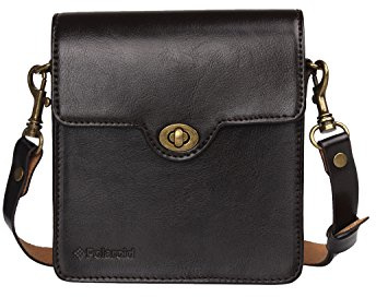 Polaroid POLSMLCBR Camera Case and Cover Shoulder Case Brown - Camera Cases and Covers (Shoulder Case, Brown)