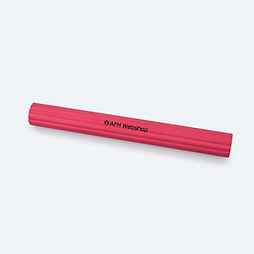 AFH Webshop Flexibler Übungsstab | Profi-Line | Training von Griffstärke und Unteram (Flexoren) (Stärke: stark | Farbe: rot)