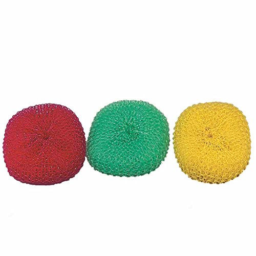 SANTEX Plastik Topfreiniger 3 Stück Mehrfarbig