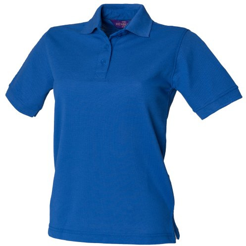 Henbury Womens/Ladies 65/35 Polo Shirt (3XL) (Royal)