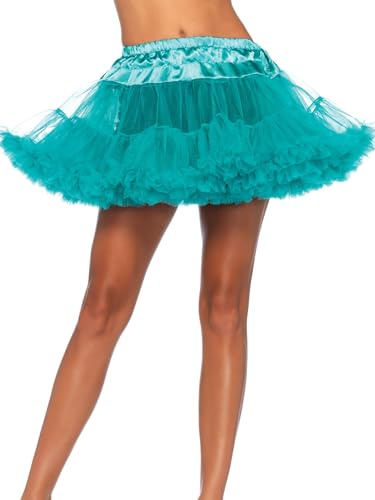 Leg Avenue Best Basic Petticoat, One Size, Teal