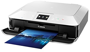 Canon PIXMA MG7150 Multifunktionsgerät (Drucker, Kopierer, Scanner, USB, WLAN) weiß