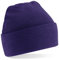 Beechfield berretto originale con risvolto Purple Taglia unica