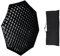 Fomito 37.4/95cm Bowen Octagon Honeycomb Grid Umbrella Dolly Flash Speedlite Softbox for Studio Strobe,Monolight,Flash Speedlite for Light Flash,for Godox,for Jinbei,for Neewer Strobe/Flash Light