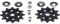 Sram Unisex – Erwachsene Pulley-Kit-2139026005 Pulley-Kit, schwarz, 11-Fach