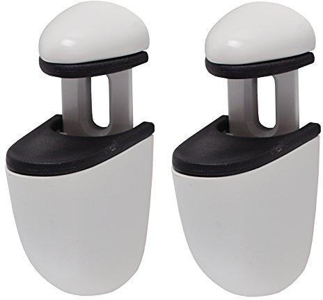 Duraline Select Mini | Regalträger Träger für Regalboards | 4-24 mm | weiss | 2 Stück