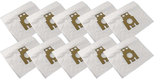 10 Staubsaugerbeutel aus Microvlies + 1 Motorschutzfilter kompatibel für Miele HS 05