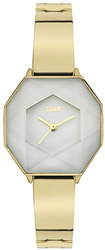 Storm London ELORNA 47220/GD Damenarmbanduhr flach & leicht