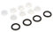 LOSI Shock O-Ring Set: 8B, 8T