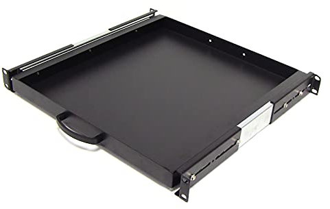 RackMatic - Bandeja telescópica para rack de 1U F750 con fijación frontal trasera