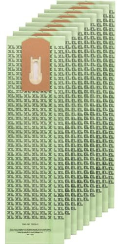 Oreck Celoc Hypo-Allergenic Filter Bags for Commercial XL Upright Vacuum Cleaners Without Bag Dock (Pack of 9)