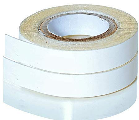 Klebeband Ersatztape für Tape Extensions | Neuste Klebekraft Formel | Doppelseitige Kleberolle Transparent - 2 Rollen