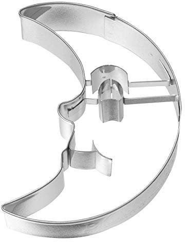 Birkmann, Ausstechform Mond, Ausstecher, Plätzchenform, Keks, Plätzchen, Edelstahl, 8 cm