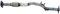 Walker Auspuff 53465 Auspuffrohr