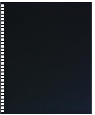 GBC ProClick 2514478 Präsentationsrückseite, vorgestanzt, Schwarz, 21,6 x 27,9 cm, 25 Stück pro Packung