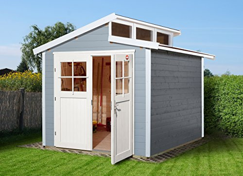 weka Gartenhaus 226 Gr.2, grau, 21 mm