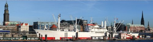 Rasch Bordüre City Hamburg aus Gestalte deine Welt 244809