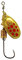 mapso – 5 Angeln Spinner reder-2 4,50 GMS. Fisch Haken 2 rot / goldfarben