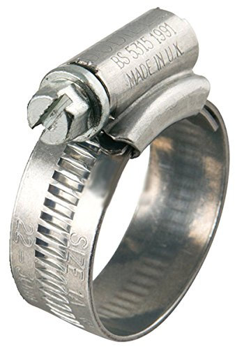 Genuine Jubilee Clip 00 13-20MM Hose Fuel Clamp Worm Drive Petrol Pipe Line - 20 Pack